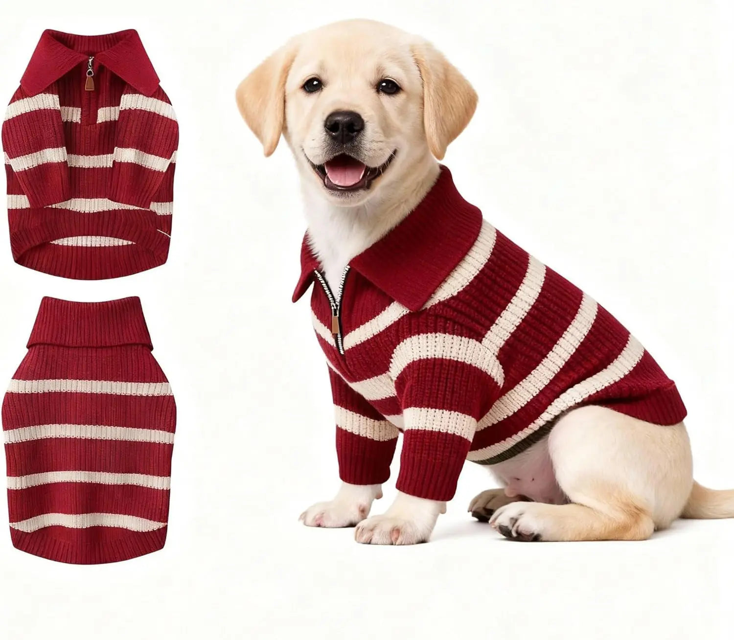 Small Dog Warm Turtleneck Cable Knit Sweater Thermal Pullover All Colors