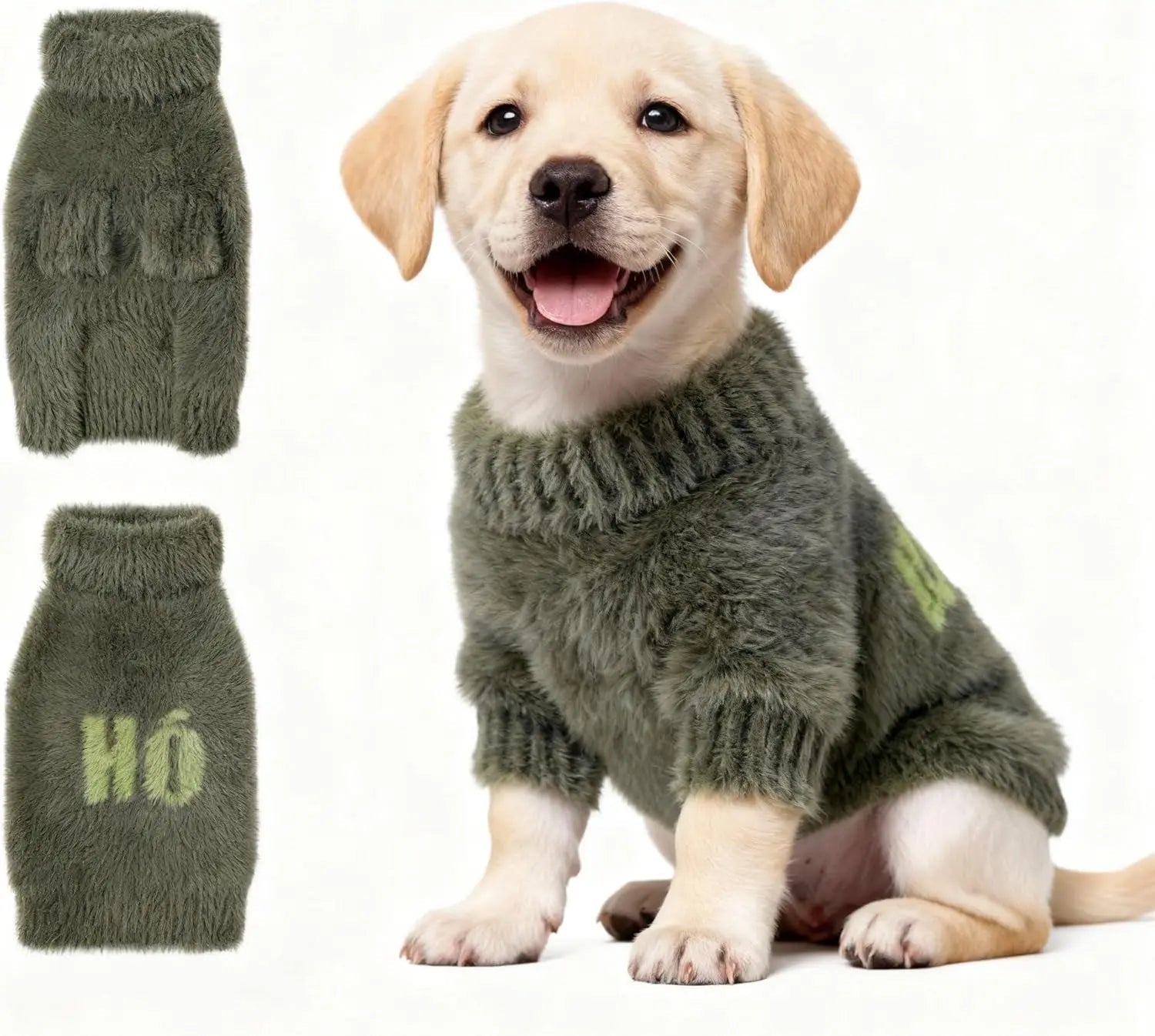Small Dog Warm Turtleneck Cable Knit Sweater Thermal Pullover All Colors