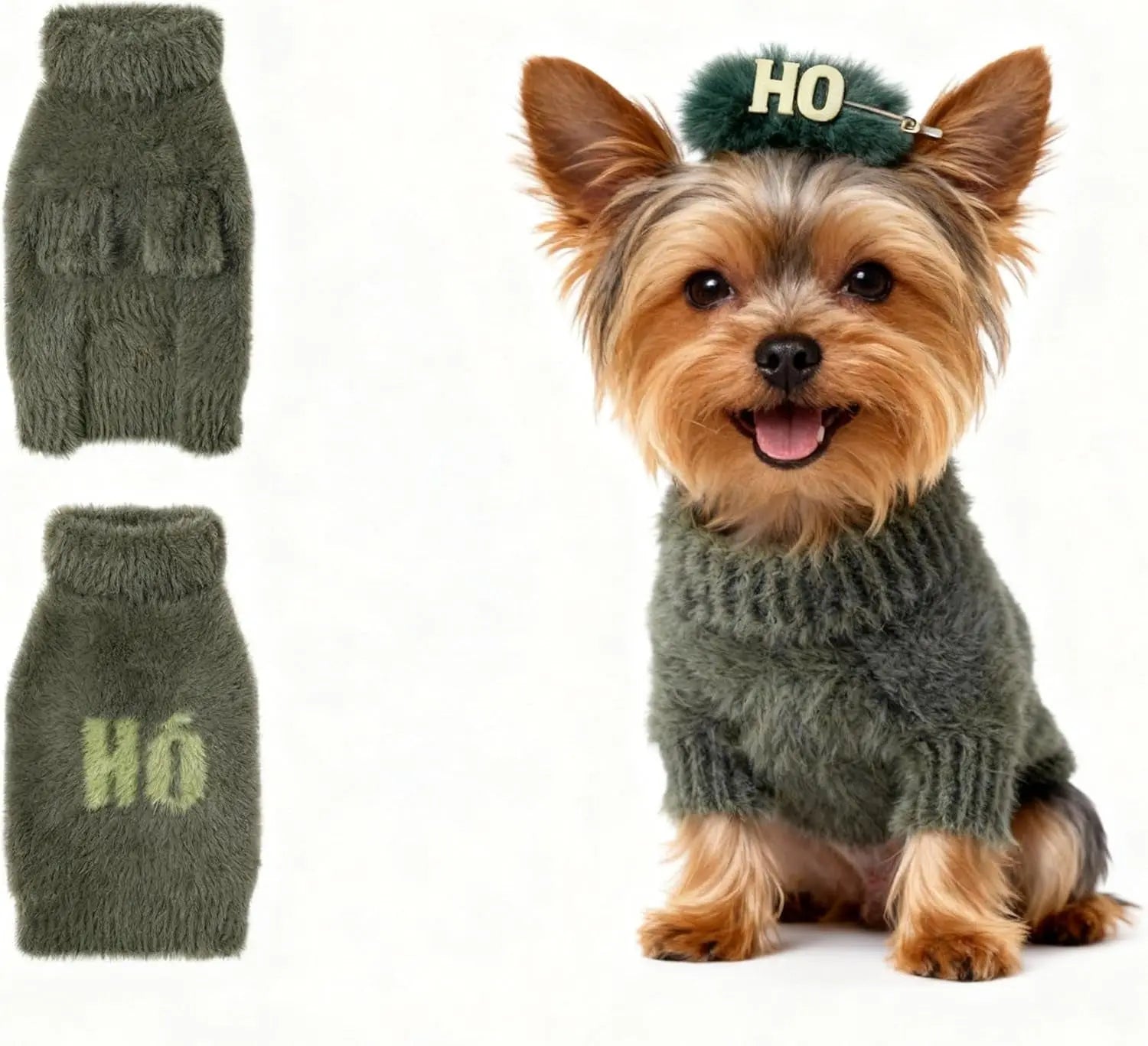 Small Dog Warm Turtleneck Cable Knit Sweater Thermal Pullover All Colors