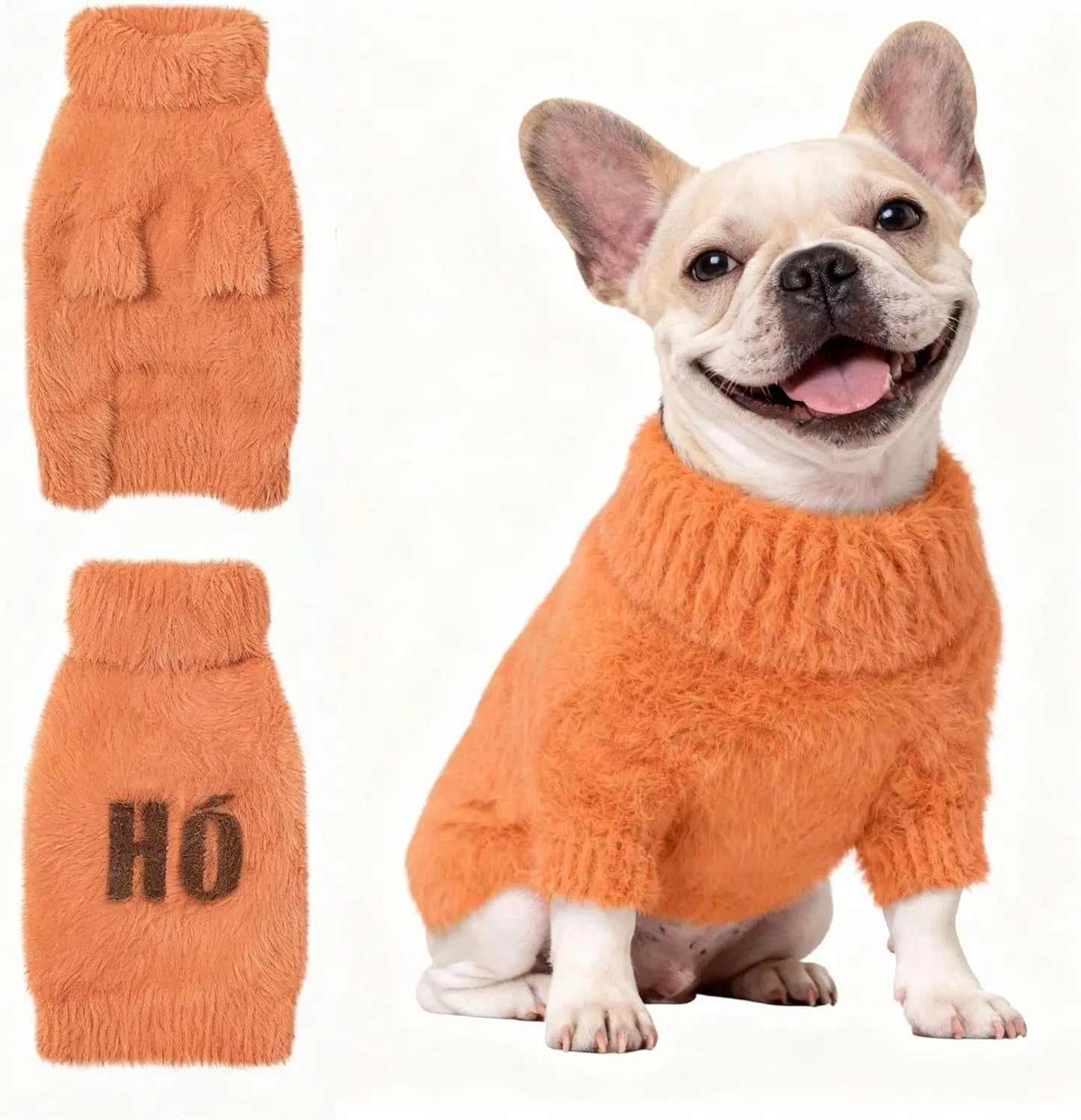 Small Dog Warm Turtleneck Cable Knit Sweater Thermal Pullover All Colors